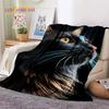 3D персидский кот, милый ситцевый кот, мягкие одеяла из мультфильма «Рэгдолл», сохраняющие тепло пледы для пикника, кровати, дивана, дома, спальни, подарка ребенку