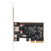 Карта расширения PCIe на USB 3.1 Тип A Тип C 10 Гбит/с Высокоскоростная передача данных Карта расширения PCI Express для настольного ПК