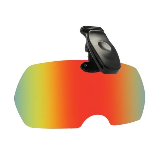 Поляризованные солнцезащитные очки-клипсы для мужчин и женщин, безободковые откидные очки для вождения, защита от УФ-лучей, для пляжа, рыбалки