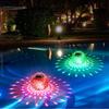 2Pcs Solar Floating Pool Lights With Rgb Color Changing Waterproof Led Light