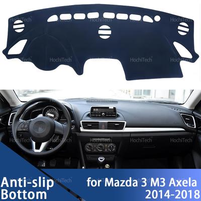 Накладка на панель приборов для Mazda 3 M3 Axela 2014-2018 Автомобильная накладка на приборную панель Коврик на приборную панель Коврик-подкладка Накидка-солнцезащита Подушка