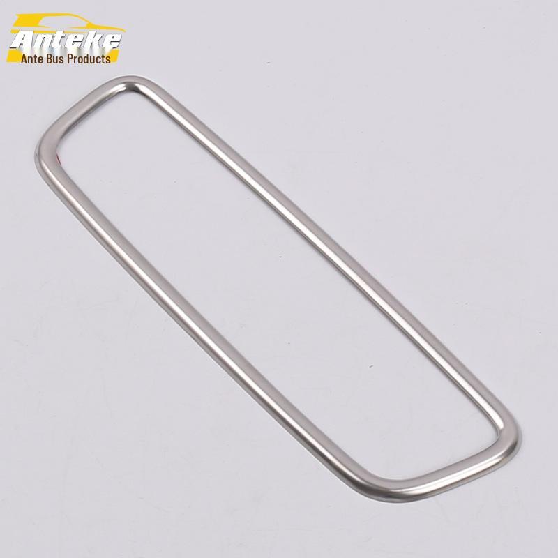 Fits 18 URV Models: Interior Rearview Mirror Bright Ring & Reflector Frame Car Accessories