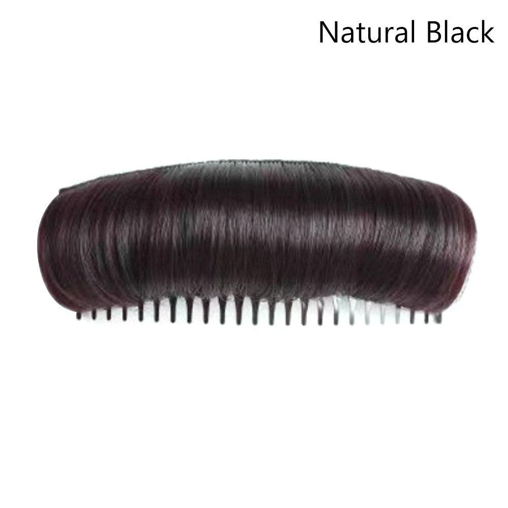 Высокотемпературное волокно Подушка-парик Невидимый аксессуар для волос Новая пушистая накладка для волос Женская укладка