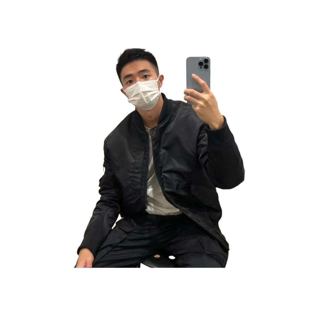 Uniqlo Jil Sander Сотрудничество Военный Стиль Воротник-стойка Свободный Крой Молния Пуховик Мужская верхняя одежда Черный 445765-09