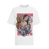 Geisha Drache Tattoo Katana Waifu Senpai T-Shirt Herren