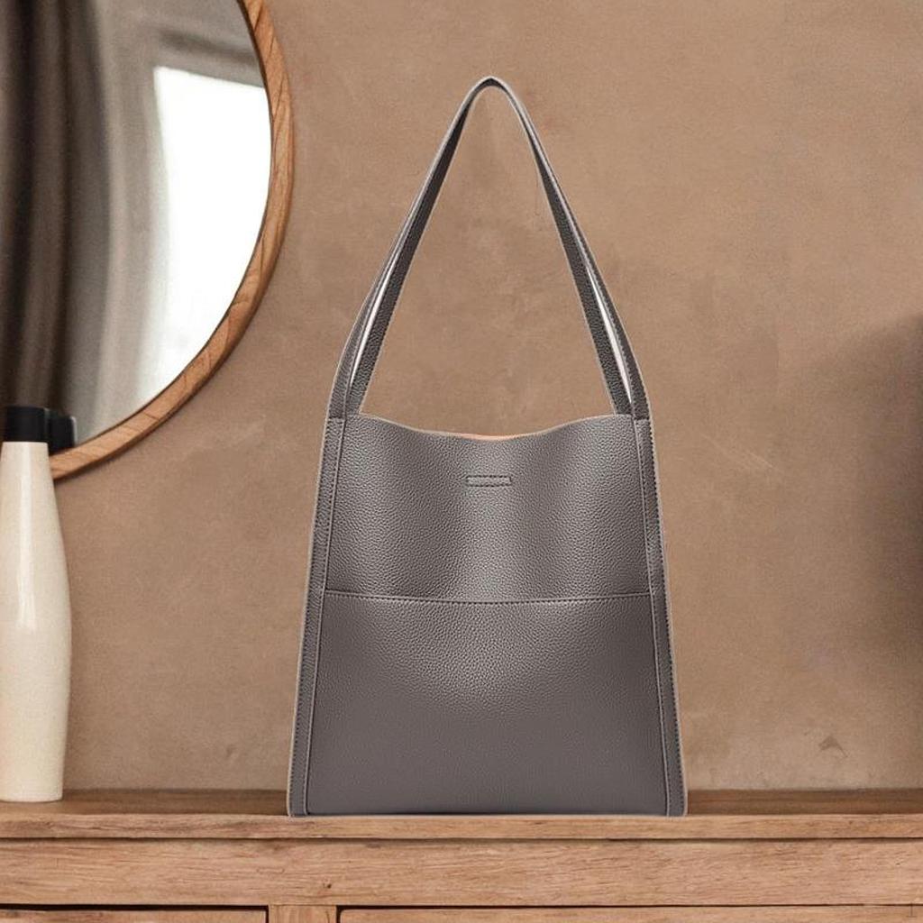 Женская кожаная сумка через плечо, повседневная дорожная сумка для поездок на работу и на природу