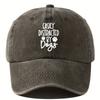 Fishing Hat, Outdoor Versatile Dad Trucker Hat, Retro Washed Denim Baseball Cap, Sun Protection Hat