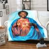 The customizable T-The Weeknd flannel soft blanket is suitable for home, bedroom, bed, sofa, travel, and children's use.