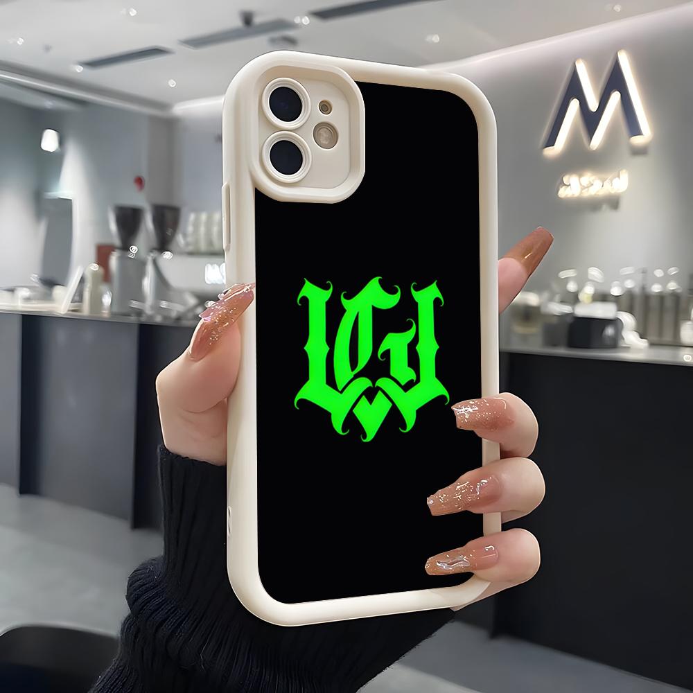 Rapper JC REYES Phone Case For IPhone Air 17 Pro Max 16 E 15 14 Pro Max 13 12 11 Mini Plus Soft Silicone White Cover