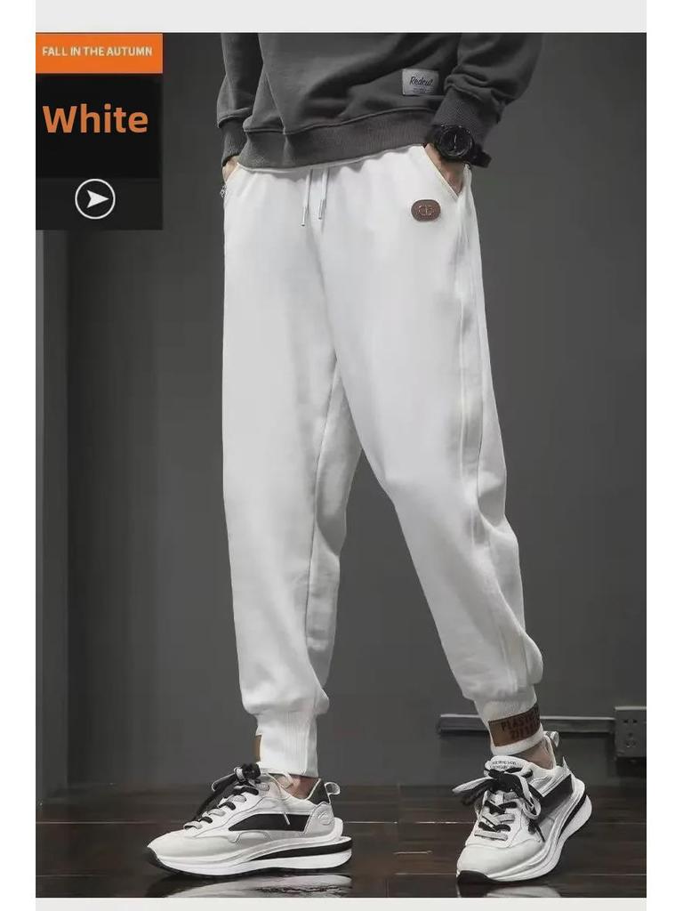 Men's Trendy Loose-Fit Leggings - Korean Style for Fall/Winter