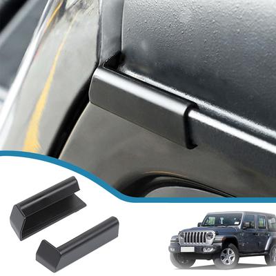 Модернизированный водосточный желоб на крышу для отвода дождевой воды для Jeep Wrangler JL Gladiator JT 2018-2023, Стайлинг автомобиля, внешний вид