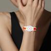 Swatch Кварцевые часы 30м водозащита Белый циферблат Женские часы LW154