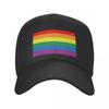 Rainbow LGBT Pride Flag Baseball Cap Adult Gay Lesbian Adjustable Dad Hat Women Unisex Hip Hop Snapback Caps Summer Hats