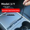 Док-станция расширения консоли Tesla Model Y/3: Быстрое USB-зарядное устройство и порт для передачи данных