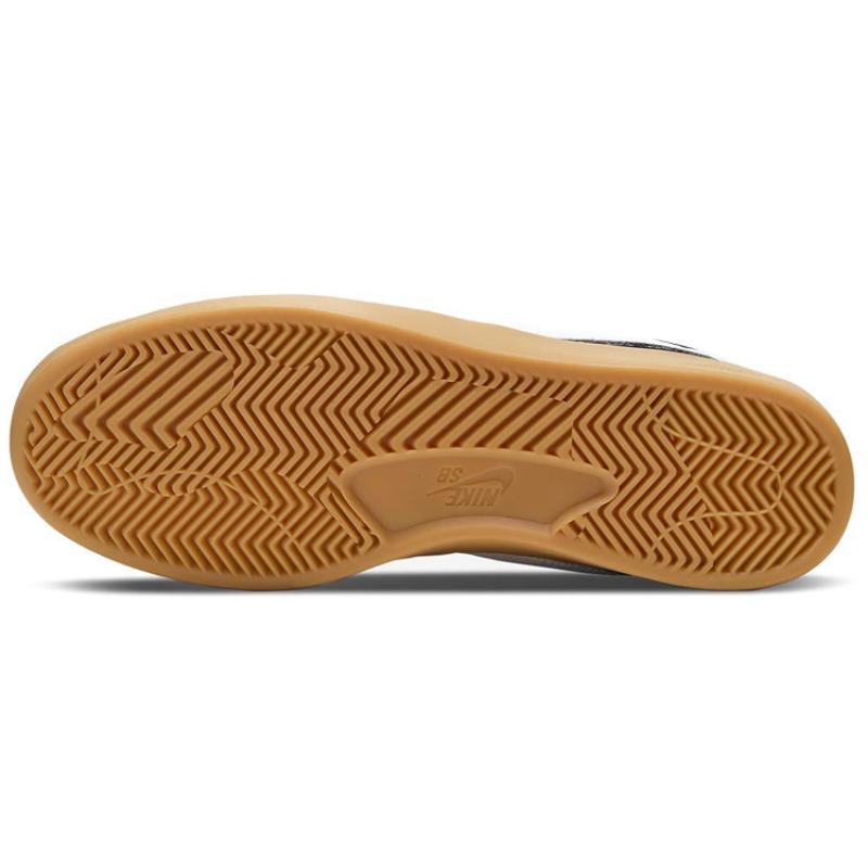 Nike Sb Bruin React Black White Gum Skateboard Shoes CJ1661-002