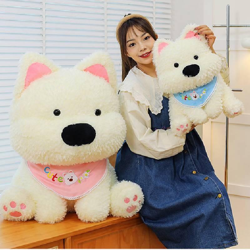 Adorable New Plush Highland Terrier Dog Toy With Soft Short Plush Fabric For Kids Gift