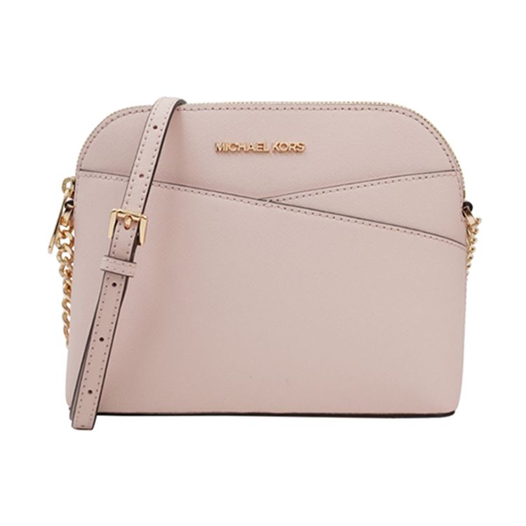 Michael Kors Mk Jet Set Travel Сумка-ракушка с логотипом и цепочкой для поездок и на каждый день Сумка через плечо Сумки женские Розовый 35F1GTVC6T-POWDER-BLUSH