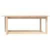 VidaXL Coffee Table 110x55x45 Cm Solid Pine Wood 822167