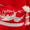 Женские туфли на высоком каблуке Xiuhua с жемчужной бахромой - Свадебные туфли в древнем стиле с острым носком для невесты, Туфли для тостов в стиле Ханьфу