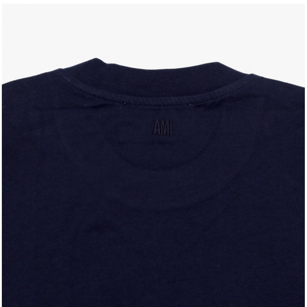 Ami De Queuf Тональная маленькая футболка с логотипом в виде сердца bfuTs003