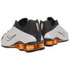 Nike Shox R4 Bright Mandarin кроссовки унисекс серебристо-черные Vast-Grey HQ1988-003