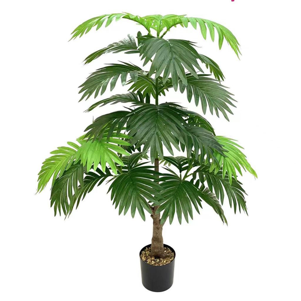 Indoor Areca Palm Simulation: Decorative Faux Tree for Home, Mall, or Hotel