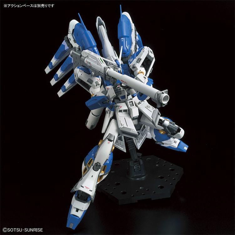 Сборная модель Gunpla Hi-Nu с водяными декалями Без подставки Фигурки Действия Rg 1/144 Настольное украшение Фиксированная версия Коллекционные игрушки