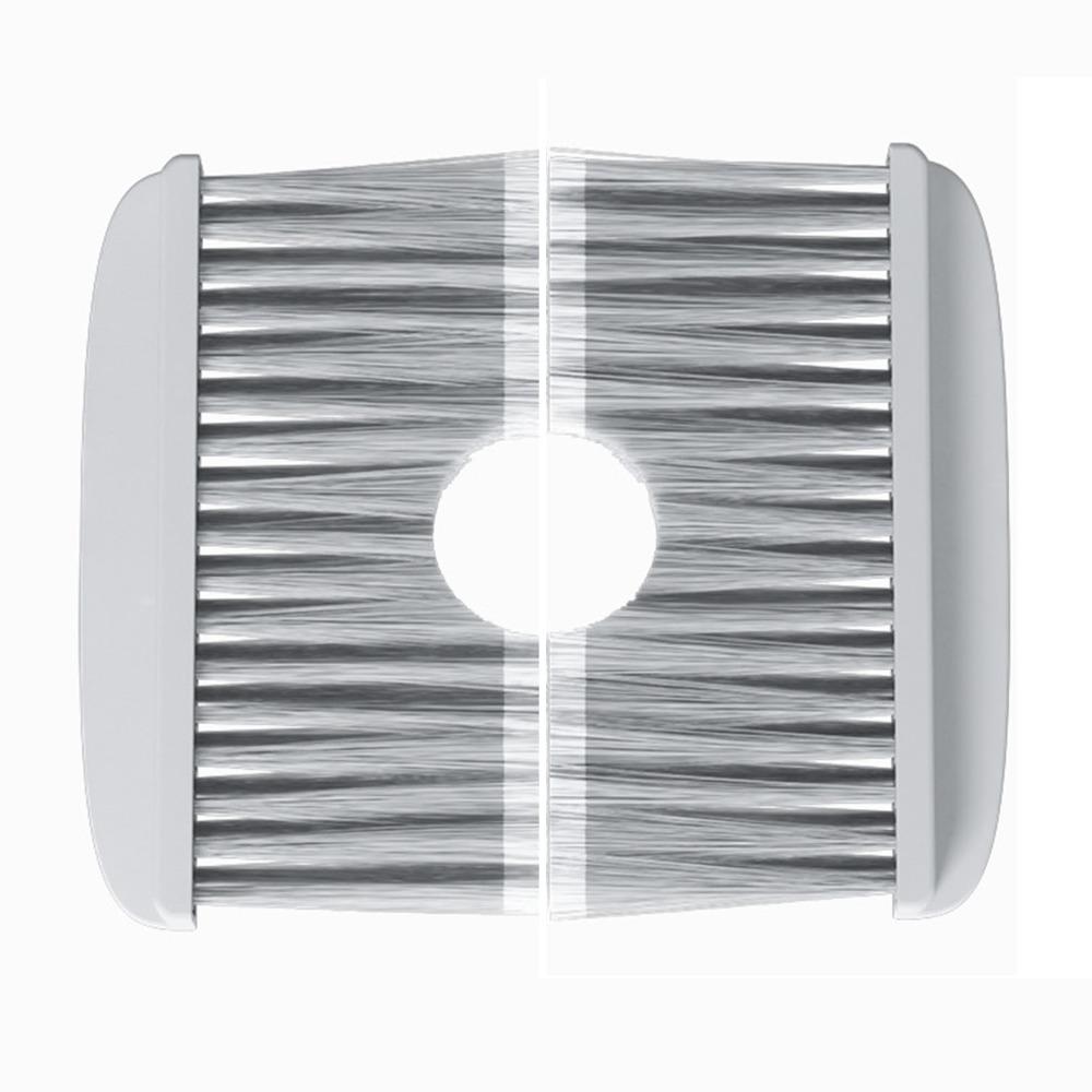 A Pair Hanging Cat Door Brush Grey Cat Litter Box Floating Fur Brush Door Cat Door