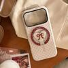 Жемчужный Бант Подходит для Чехла Мобильного Телефона Apple 16 IPhone17promax Пленка 14 Корейский 11 Магнитный Держатель