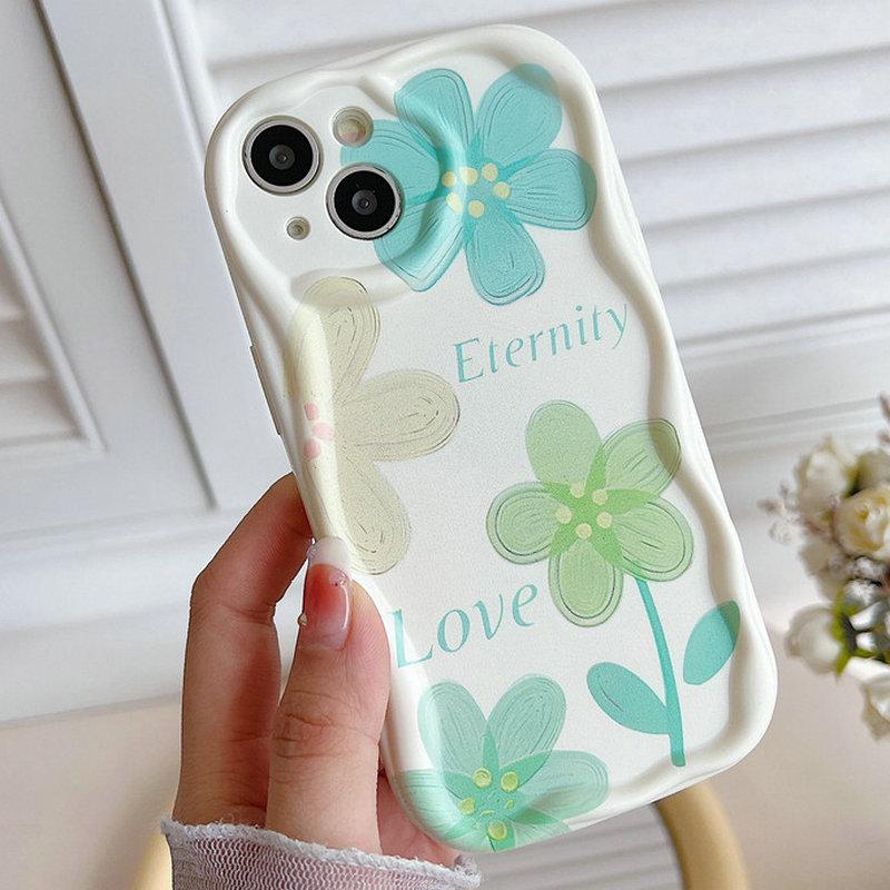Мягкий силиконовый чехол с цветочным принтом тюльпана для мобильного телефона, белая задняя крышка для iPhone Samsung Xiaomi Redmi Infinix