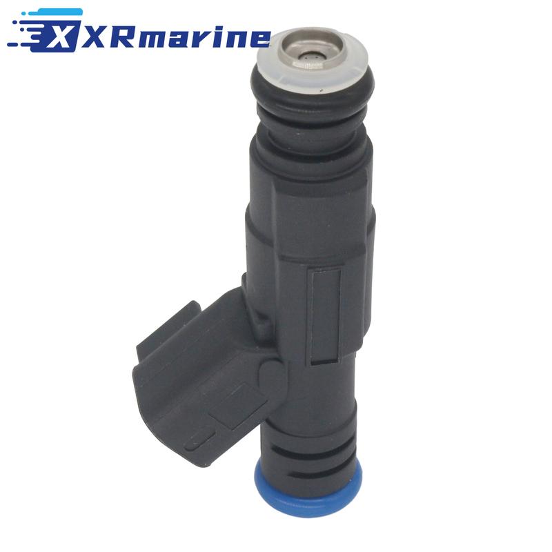 3858981 Fuel Injectors 4 Holes 3858969 for Volvo Penta 4.3L 5.0L 5.7L GXi OSi Engine Compatible with Indmar MEFI 6 ECM 636051