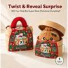 Plush Squishy Dumpling Toy Stuffed Bun Figurine Christmas Ornament Keychain Gift Teens Adults