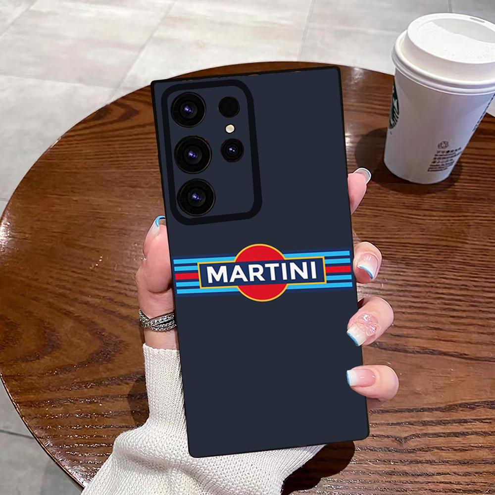 Racing M-Martini-ES Phone Case For Samsung S25 Edge S24 S23 S22 S21 S20 Ultra Plus Fe Galaxy A54 A53 A34 A25 A16 Silicon Cover