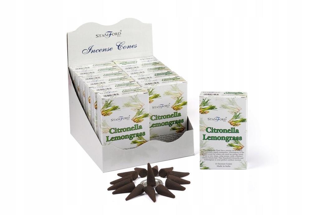 Stamford Citronella Lemongrass Incense Cones