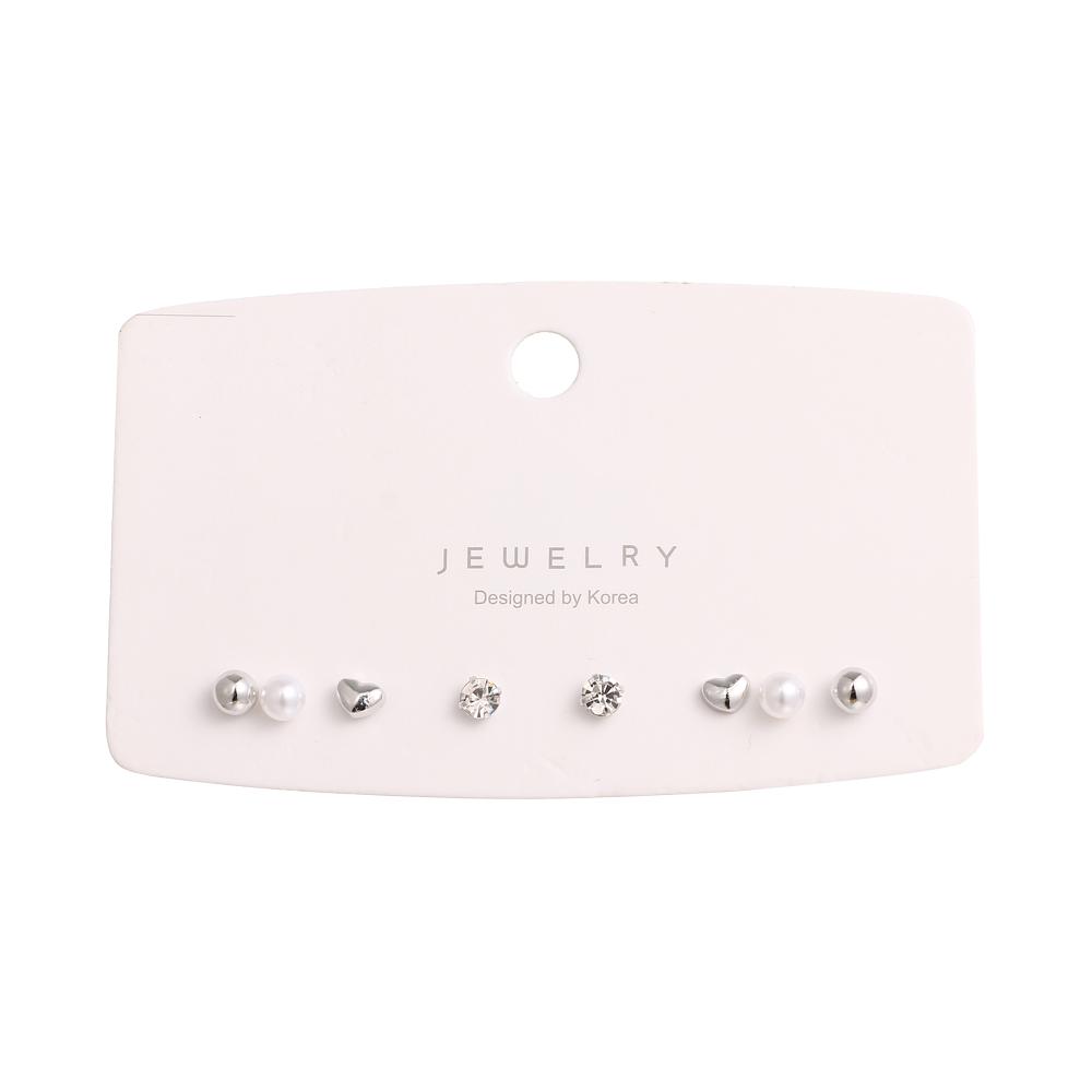 Fashion Small Ear Studs Women's Stud Earrings for Women Vintage Geometric Acrylic Drop Earring Set Female Jewelry