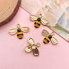 Color Texture Bee Earrings Zinc Zinc Alloy Eardrop Unique Ear Accessories  Lady
