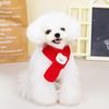 Fashion Dog Scarf Winter Warm Cat Scarf Dog Teddy Schnauzer Neck Scarves Bib Christmas New Year Dog Accessories Pet Supplies
