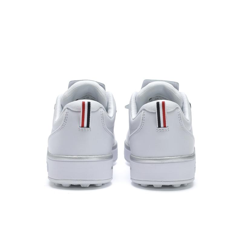 Fila Производительность Простой Однотонный Универсальный Слипоны Прочные Низкие Гольф Кроссовки Женские кроссовки Белый A12W431703FWN