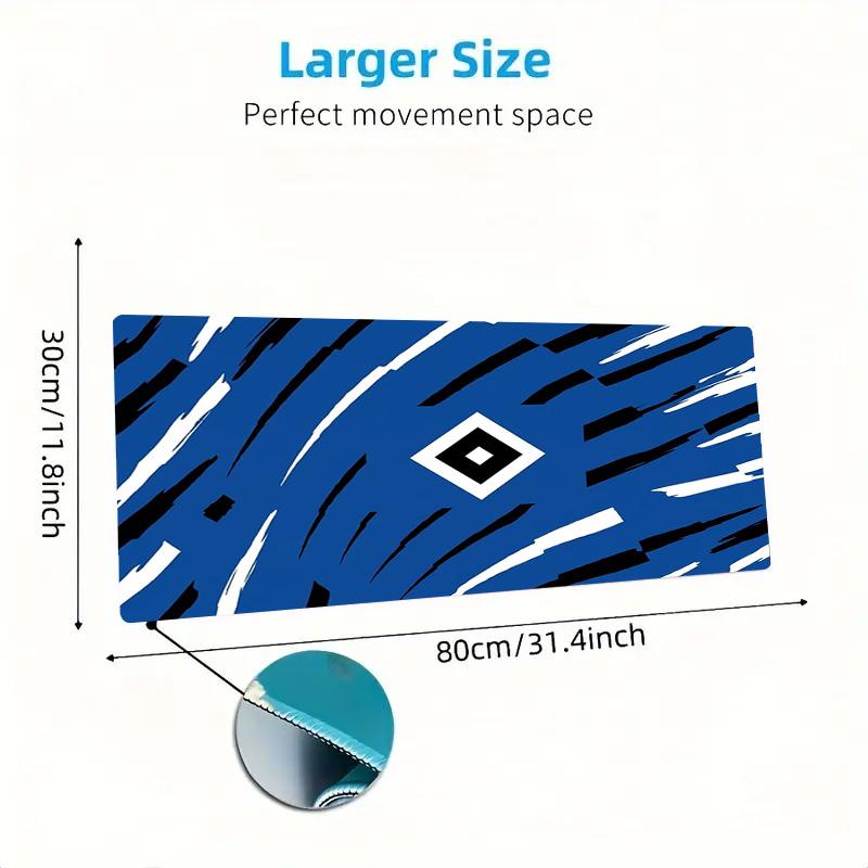 Hamburger Sv Color Mouse Pad Large Gaming Table Cushion Non-slip Laptop Tablet Big Mousepad XXL Mat Mini PC Playmat With Lock edge