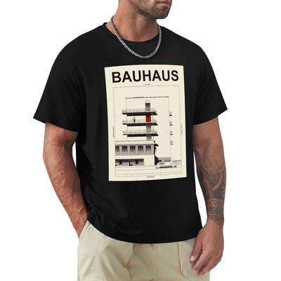 Tall Building Bauhaus Tshirt Fashion Letter Print Tshirt