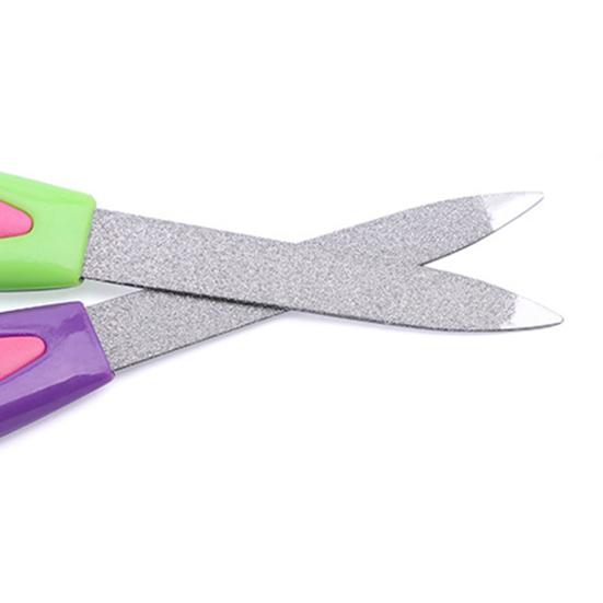 Полезный буфер для ногтей с двойной головкой, инструмент для дизайна ногтей, удаляет омертвевшую кожу