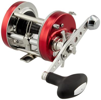 AbuGarcia Ambassadeur 6501CS Rocket Red Контрбалансирный Рукоятка Круглая Катушка для Клеточного Рыболовства Леворукая