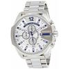 Diesel Men's DZ4477 Silver Stainless-Steel Japanese Chronograph Fashion Watch