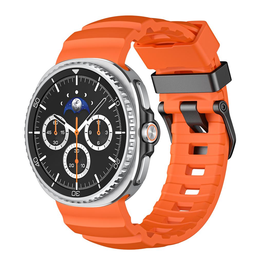 Силиконовый ремешок Trail для Samsung Galaxy Watch 8 44 мм 40 мм Спортивный браслет-ремень для Galaxy Watch 8 Classic 46 мм Оригинальный ремешок для часов