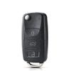 S For Vw Volkswagen Golf 4 5 Jetta Passat Cc Tiguan Polo Beetle Skoda Flip Remote Key Shell Fob 3 Button Car Key Case