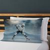Ice Hockey 3D Digital Printing Quilt Cover Home Textile Three-Piece Three-Piece Set