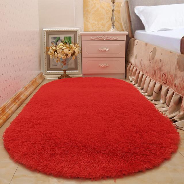 Плюшевый мягкий ковер из овчины для спальни, коврик из искусственной шерсти, длинные волосы, прикроватный коврик, диванная подушка, коврики для гостиной, меховой ковер
