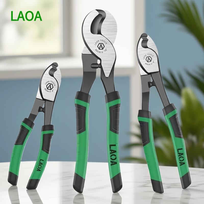 LAOA Кусачки для кабеля Стриппер для проводов Плющильные клещи Комбинированные CR-V Многофункциональные ручные инструменты