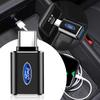 1Pcs Car Usb Type C Cable Converter Charging Adapter Car Accessories For Ford Focus Mk2 Mk3 Fiesta Mk7 Ranger Mondeo Mk4 S-MAX Kuga Mustang