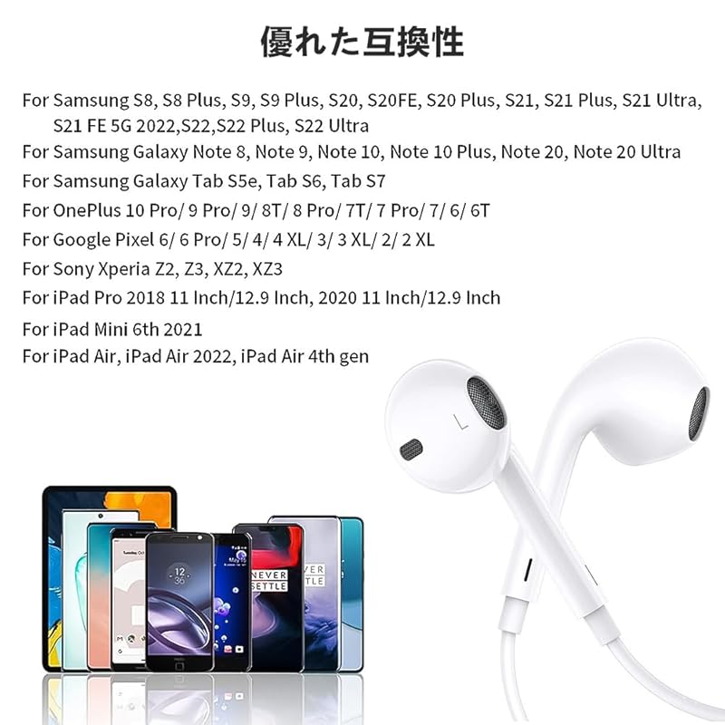 Наушники типа c Type-C [Новое издание 2023 г.] Проводные наушники Качество звука HIFI Регулировка громкости Сильный бас Шумоподавление с микрофоном Доступен вызов